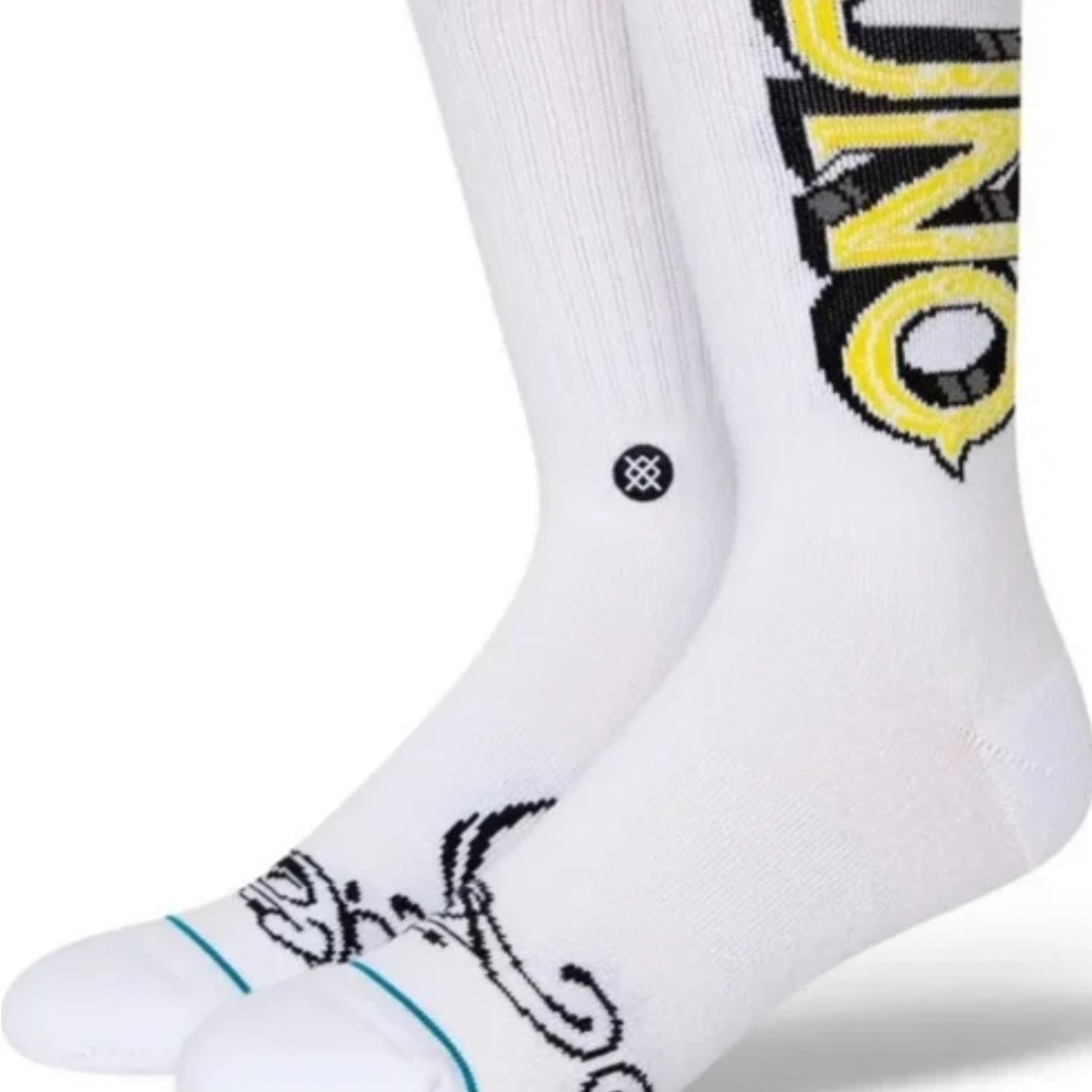 Stance Men Socks Mister Cartoon SZ L (9-12) “ UNO Cartoon” NWT